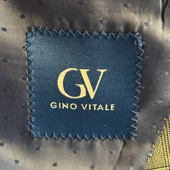 Gray With black stripes full suit - Picture 2 of 3